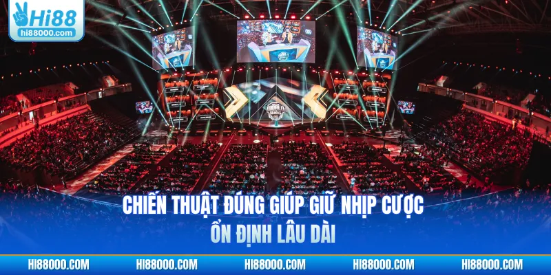 Chiến thuật đúng giúp giữ nhịp cược ổn định lâu dài