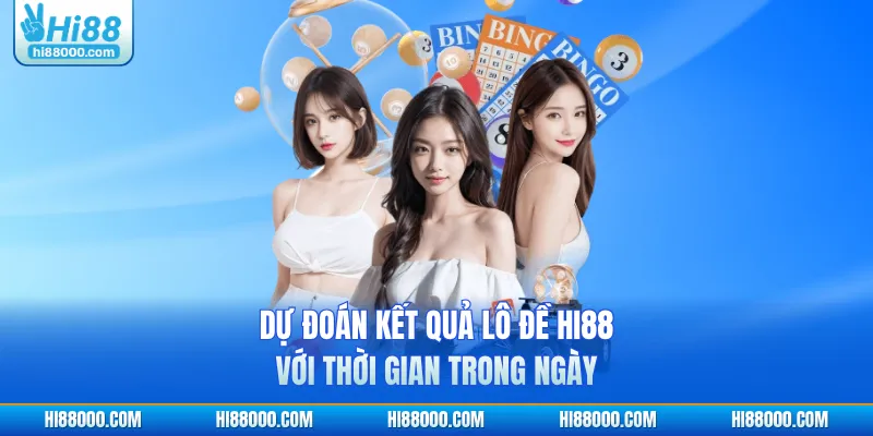 Dự đoán kết quả lô đề HI88 với thời gian trong ngày